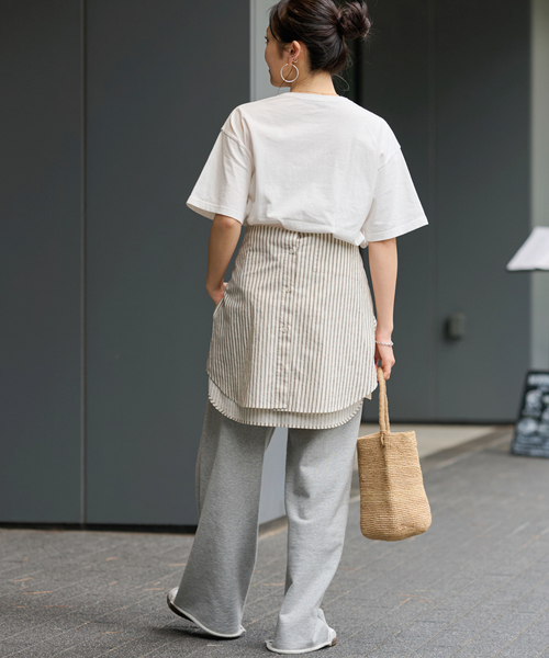 JOURNAL STANDARD relume(ジャーナルスタンダード レリューム)の「PalosロゴTEE(Tシャツ/カットソー・レディース・チャコールグレー/レッド・FREE)」の5枚目の写真