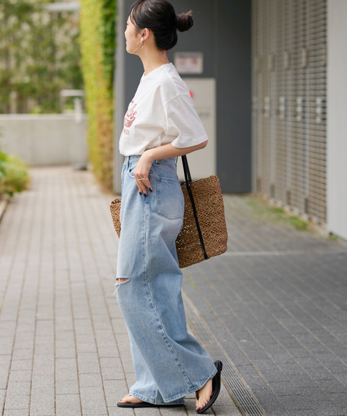 JOURNAL STANDARD relume(ジャーナルスタンダード レリューム)の「PalosロゴTEE(Tシャツ/カットソー・レディース・チャコールグレー/レッド・FREE)」の11枚目の写真