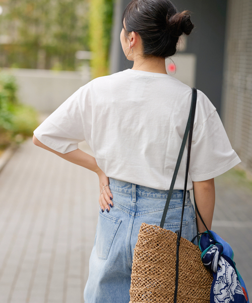 JOURNAL STANDARD relume(ジャーナルスタンダード レリューム)の「PalosロゴTEE(Tシャツ/カットソー・レディース・チャコールグレー/レッド・FREE)」の16枚目の写真