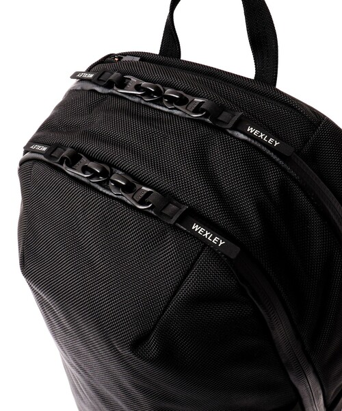 ウェクスレイSHELDRAKE コーデュラーバリスティクブラック wexley-sheldrake-backpack-