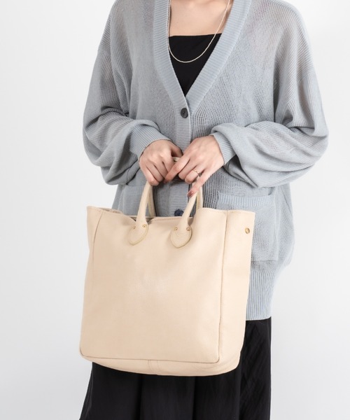 MARCO BIANCHINI（マルコビアンチーニ）の「【MARCO BIANCHINI/マルコビアンキーニ】レザートートバッグ 本革（トートバッグ・レディース・ブラック/ブラウン系その他/ベージュ・FREE）」の22枚目の写真