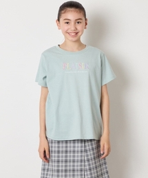 a.v.v（アーヴェヴェ）の「【接触冷感/毛玉になりにくい/安心の綿100％】[100-130]】アソートロゴTシャツ（Tシャツ/カットソー）」