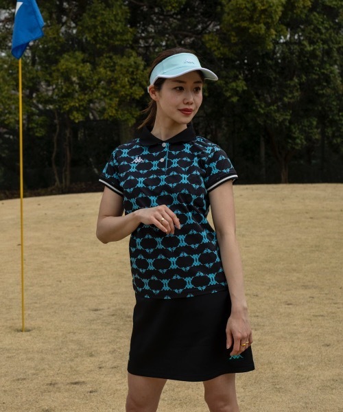 Kappa（カッパ）の「【Kappa/カッパ】レディースダンボールニットスカート　ゴルフ（スカート・レディース・ブラック/ホワイト/ネイビー・MEDIUM/LARGE/SMALL）」の6枚目の写真