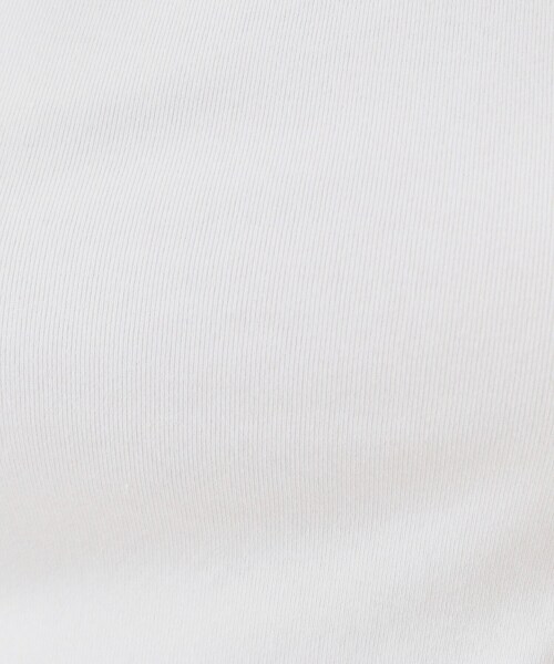 OPAQUE.CLIP（オペークドットクリップ）の「フライスアメリカンスリーブタンクトップ（タンクトップ・レディース・ネイビー/ホワイト/ブラック・42/40/38）」の7枚目の写真