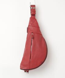 エルイーディーバイツ　ボディバッグ セール】やぎ革トライアングルボディバッグ（ボディバッグ