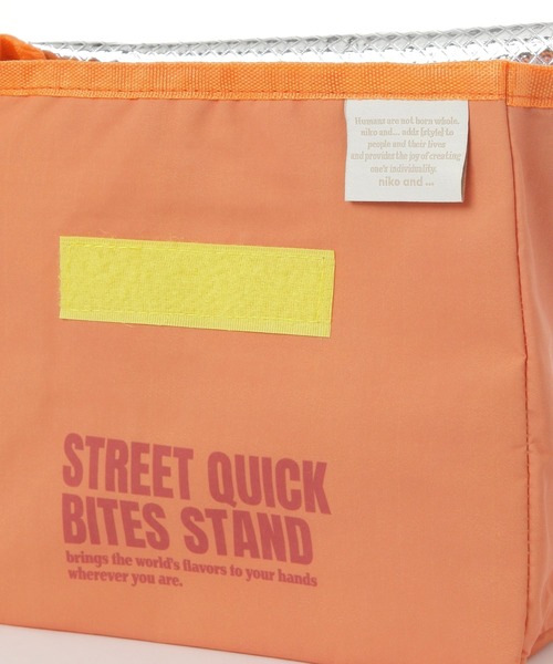 オリジナル保冷バッグ【STREET QUICK BITES STAND】（お弁当箱）｜niko