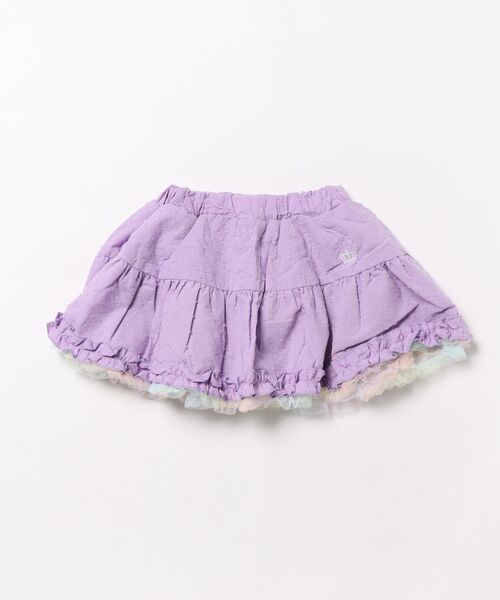 BABYDOLL(ベビードール)の「ボリュームスカート 0723K(スカート・キッズ・チェリーピンク/ライトグリーン系1/パープル・80cm/90cm/100cm/110cm/120cm)」の3枚目の写真