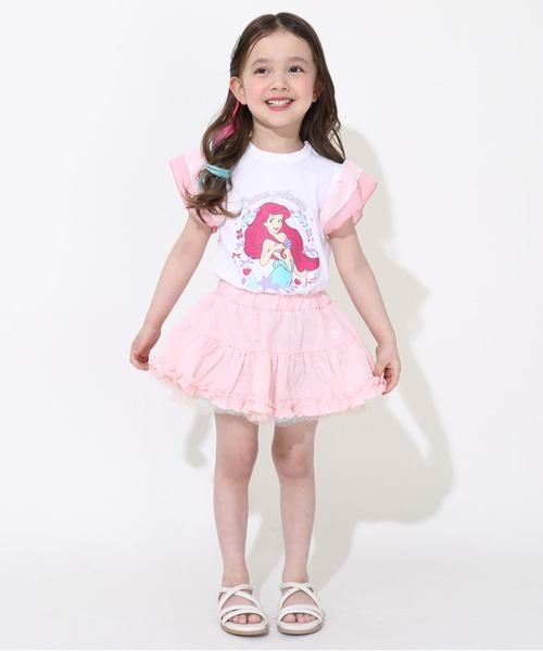 BABYDOLL(ベビードール)の「ボリュームスカート 0723K(スカート・キッズ・チェリーピンク/ライトグリーン系1/パープル・80cm/90cm/100cm/110cm/120cm)」の6枚目の写真