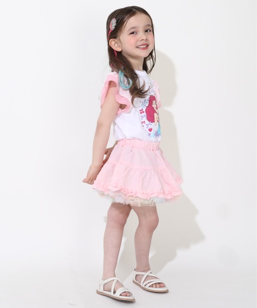 BABYDOLL(ベビードール)の「ボリュームスカート 0723K(スカート・キッズ・チェリーピンク/ライトグリーン系1/パープル・80cm/90cm/100cm/110cm/120cm)」の7枚目の写真