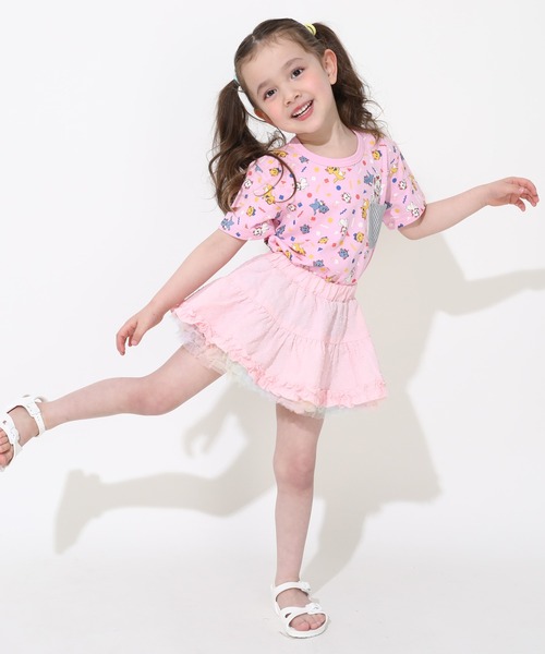 BABYDOLL(ベビードール)の「ボリュームスカート 0723K(スカート・キッズ・チェリーピンク/ライトグリーン系1/パープル・80cm/90cm/100cm/110cm/120cm)」の11枚目の写真