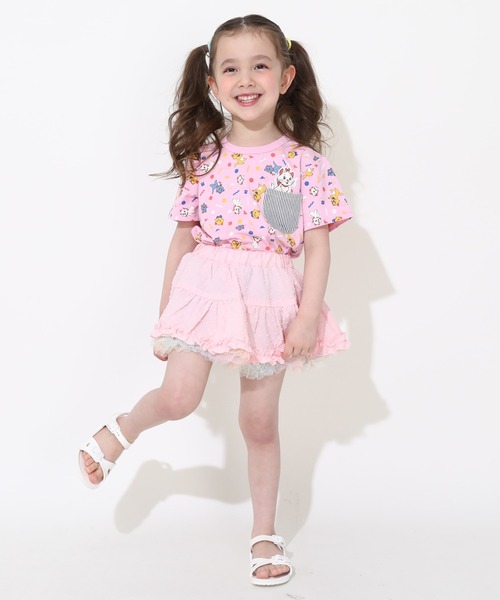 BABYDOLL(ベビードール)の「ボリュームスカート 0723K(スカート・キッズ・チェリーピンク/ライトグリーン系1/パープル・80cm/90cm/100cm/110cm/120cm)」の13枚目の写真