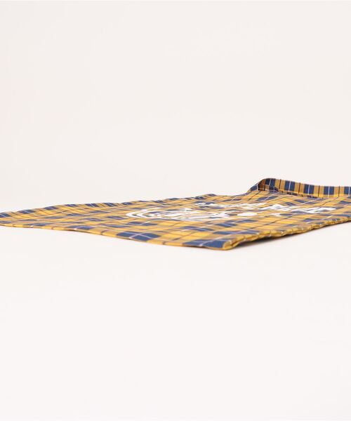 FOREVER 21(フォーエバー トゥエンティーワン)の「【ANGEL BLUE】チェックトートバッグ(トートバッグ・レディース・ネイビー/イエロー・FREE)」の6枚目の写真