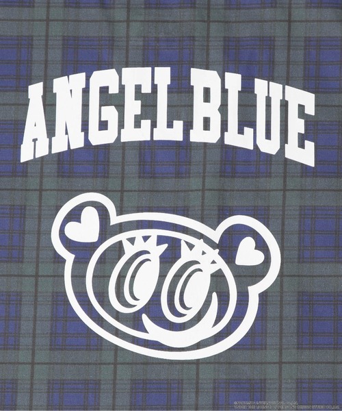 FOREVER 21(フォーエバー トゥエンティーワン)の「【ANGEL BLUE】チェックトートバッグ(トートバッグ・レディース・ネイビー/イエロー・FREE)」の3枚目の写真