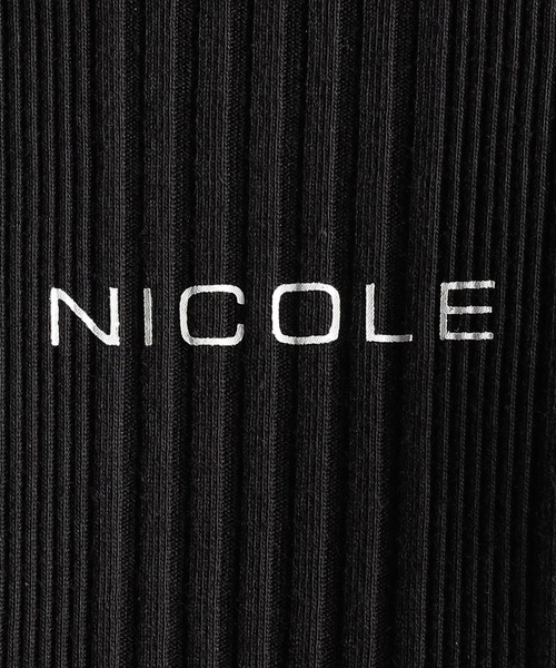 NICOLE CLUB FOR MEN（ニコルクラブフォーメン）の「ランダムテレコ・メランジ天竺タンクトップ（タンクトップ・メンズ・オレンジ/ホワイト系/ブルー系/ブラック/ネイビー/オフホワイト・LARGE/X-LARGE/MEDIUM）」の20枚目の写真