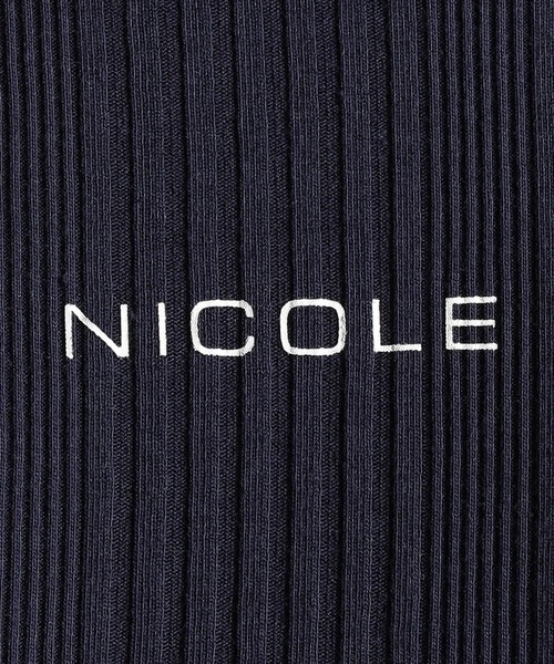 NICOLE CLUB FOR MEN（ニコルクラブフォーメン）の「ランダムテレコ・メランジ天竺タンクトップ（タンクトップ・メンズ・オレンジ/ホワイト系/ブルー系/ブラック/ネイビー/オフホワイト・LARGE/X-LARGE/MEDIUM）」の21枚目の写真