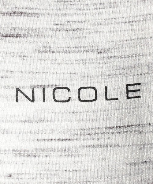 NICOLE CLUB FOR MEN（ニコルクラブフォーメン）の「ランダムテレコ・メランジ天竺タンクトップ（タンクトップ・メンズ・オレンジ/ホワイト系/ブルー系/ブラック/ネイビー/オフホワイト・LARGE/X-LARGE/MEDIUM）」の22枚目の写真