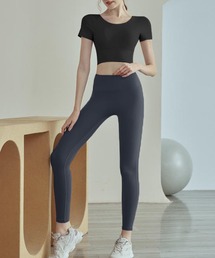 Adanola エスプレッソブラウン ヨガウェア 上下セット Adanola エスプレッソブラウン ヨガウェア 上下セット 楽天市場