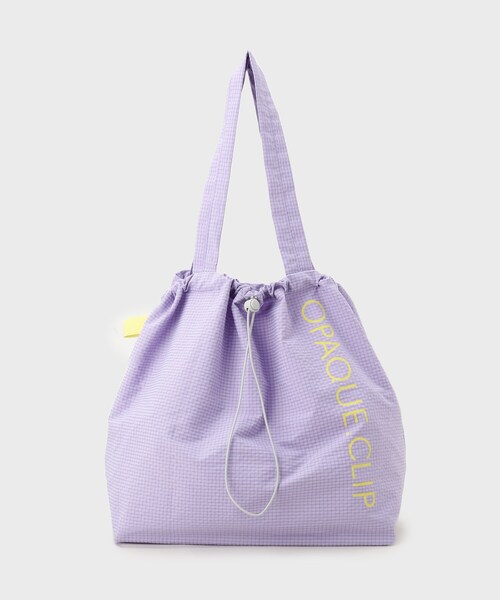 OPAQUE.CLIP（オペークドットクリップ）の「【推し活／6color】うちわも入る大きさ！ビッグトートバッグ（トートバッグ・レディース・ピンク系その他/ブラック系4/グリーン系その他5/ブルー系4/パープル系1/ワイン系6・00）」の5枚目の写真