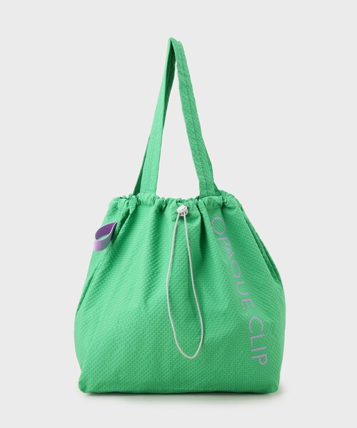 OPAQUE.CLIP（オペークドットクリップ）の「【推し活／6color】うちわも入る大きさ！ビッグトートバッグ（トートバッグ・レディース・ピンク系その他/ブラック系4/グリーン系その他5/ブルー系4/パープル系1/ワイン系6・00）」の3枚目の写真