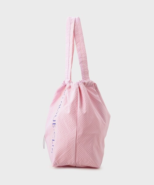 OPAQUE.CLIP（オペークドットクリップ）の「【推し活／6color】うちわも入る大きさ！ビッグトートバッグ（トートバッグ・レディース・ピンク系その他/ブラック系4/グリーン系その他5/ブルー系4/パープル系1/ワイン系6・00）」の9枚目の写真