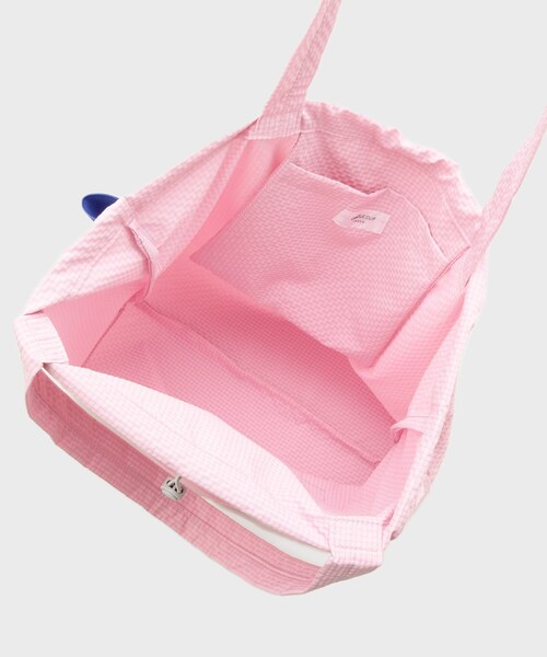 OPAQUE.CLIP（オペークドットクリップ）の「【推し活／6color】うちわも入る大きさ！ビッグトートバッグ（トートバッグ・レディース・ピンク系その他/ブラック系4/グリーン系その他5/ブルー系4/パープル系1/ワイン系6・00）」の12枚目の写真