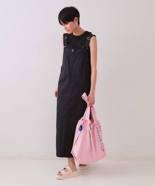 OPAQUE.CLIP（オペークドットクリップ）の「【推し活／6color】うちわも入る大きさ！ビッグトートバッグ（トートバッグ・レディース・ピンク系その他/ブラック系4/グリーン系その他5/ブルー系4/パープル系1/ワイン系6・00）」の18枚目の写真