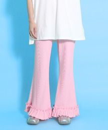 可愛い ピンク ドットフリル パンツ 可愛い ピンク ドットフリル パンツ (パンツ) 117464359【BUYMA】