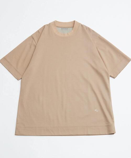 MEN'S MELROSE（メンズメルローズ）の「《WEB限定》ICE PACK NYLON 半袖ジャケT | 接触冷感 / 速乾（Tシャツ/カットソー・メンズ・ホワイト/チャコールグレー/ブラック/ベージュ/ネイビー/ブラウン・4/2/3/5）」の17枚目の写真