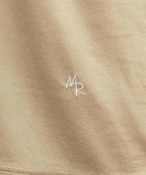 MEN'S MELROSE（メンズメルローズ）の「《WEB限定》ICE PACK NYLON 半袖ジャケT | 接触冷感 / 速乾（Tシャツ/カットソー・メンズ・ホワイト/チャコールグレー/ブラック/ベージュ/ネイビー/ブラウン・4/2/3/5）」の18枚目の写真