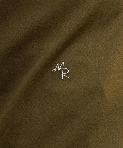 MEN'S MELROSE（メンズメルローズ）の「《WEB限定》ICE PACK NYLON 半袖ジャケT | 接触冷感 / 速乾（Tシャツ/カットソー・メンズ・ホワイト/チャコールグレー/ブラック/ベージュ/ネイビー/ブラウン・4/2/3/5）」の21枚目の写真