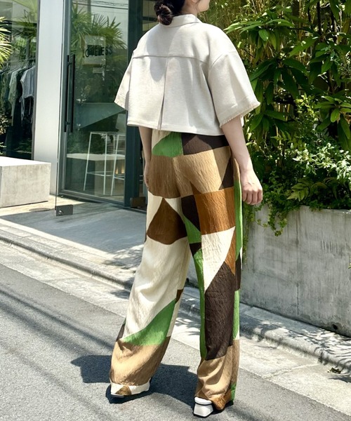 LOVELESS（ラブレス）の「フリンジハーフスリーブシャツ（シャツ/ブラウス・レディース・ベージュ系その他2/ブラック/ブルー系その他2・34/36）」の18枚目の写真