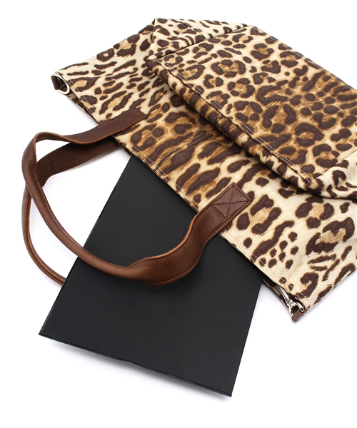 HEAD PORTER(ヘッドポーター)の「LEOPARD/TOTE BAG(L)(トートバッグ・メンズ・レオパード・FREE)」の8枚目の写真