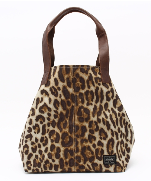 HEAD PORTER（ヘッドポーター）の「LEOPARD/TOTE BAG(L)（トートバッグ