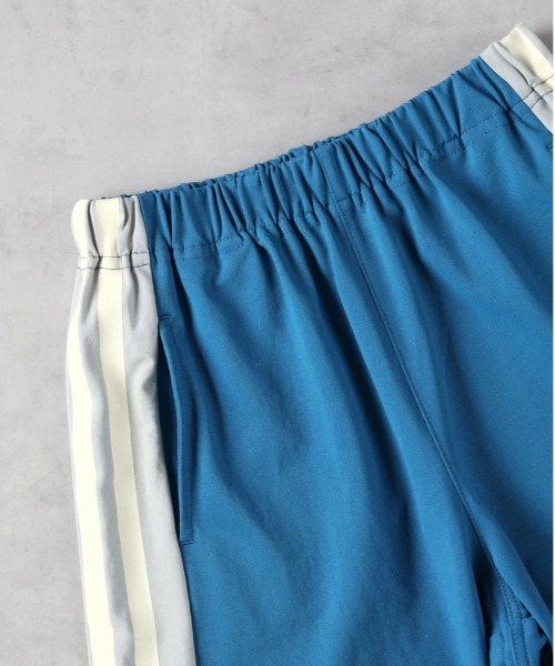 MPS（エムピーエス）の「【MPS】サイドラインハーフパンツ（その他パンツ・キッズ・ブルー/ブラック・120/130/140/150/160）」の4枚目の写真