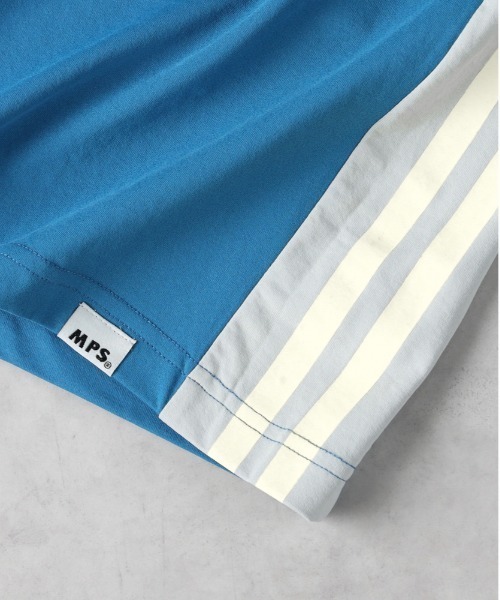 MPS（エムピーエス）の「【MPS】サイドラインハーフパンツ（その他パンツ・キッズ・ブルー/ブラック・120/130/140/150/160）」の6枚目の写真