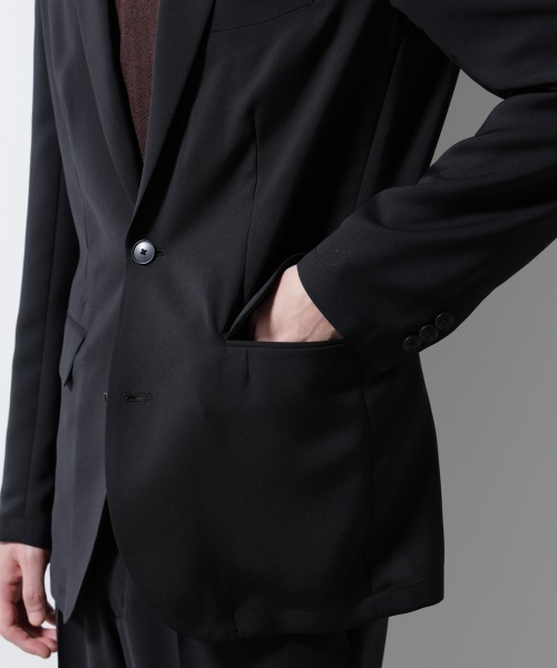 NANO universe（ナノユニバース）の「｢Damerino｣ライトウェイトストレッチセットアップ/吸水速乾（セットアップ・メンズ・ブラック/ネイビー・S/XL/L/M）」の18枚目の写真