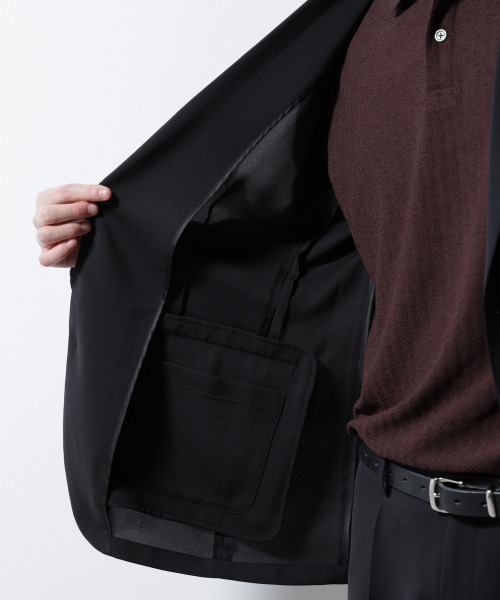 NANO universe（ナノユニバース）の「｢Damerino｣ライトウェイトストレッチセットアップ/吸水速乾（セットアップ・メンズ・ブラック/ネイビー・S/XL/L/M）」の17枚目の写真