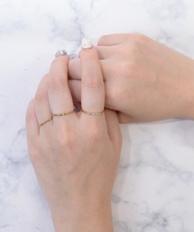 ステンレス　ストレートリング　3個セット
