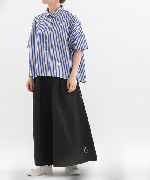 nop de nod(ノップドゥノッド)の「綾ダンプフレアーマキシパンツ(その他パンツ・レディース・レッド/ベージュ/ネイビー/ブラック・M)」の13枚目の写真
