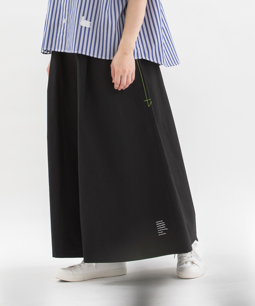 nop de nod(ノップドゥノッド)の「綾ダンプフレアーマキシパンツ(その他パンツ・レディース・レッド/ベージュ/ネイビー/ブラック・M)」の10枚目の写真
