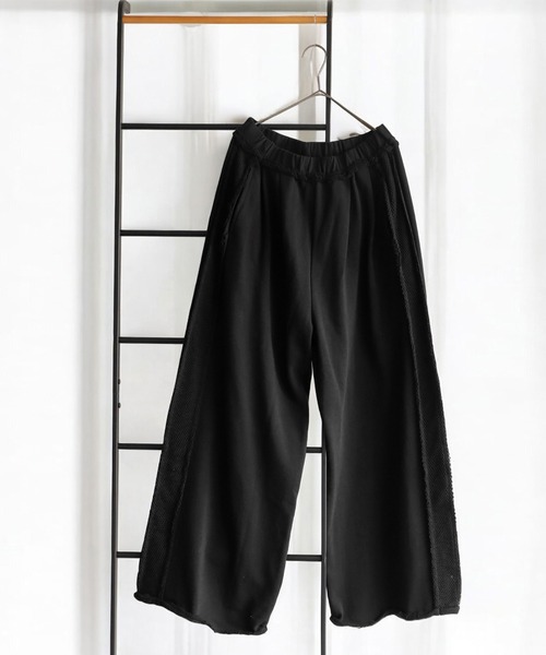 antiqua(アンティカ)の「メッシュラインパンツ(その他パンツ・レディース・ブラック・ONESIZE)」の11枚目の写真