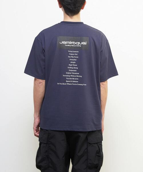 MASTER FRAME（マスターフレーム ）の「【MASTER FRAME/マスターフレーム】ジャミロクワイ / トラベリングウィズアウトムービングTシャツ（Tシャツ/カットソー・メンズ・ホワイト/ネイビー・1/4/3/2）」の18枚目の写真