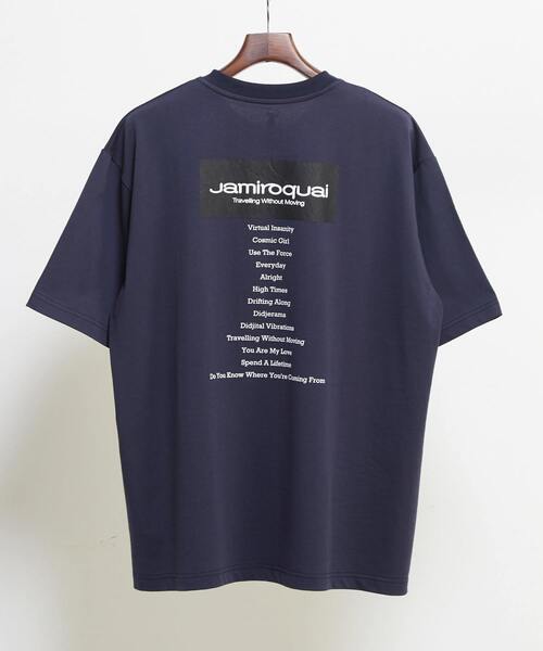 MASTER FRAME（マスターフレーム ）の「【MASTER FRAME/マスターフレーム】ジャミロクワイ / トラベリングウィズアウトムービングTシャツ（Tシャツ/カットソー・メンズ・ホワイト/ネイビー・1/4/3/2）」の9枚目の写真