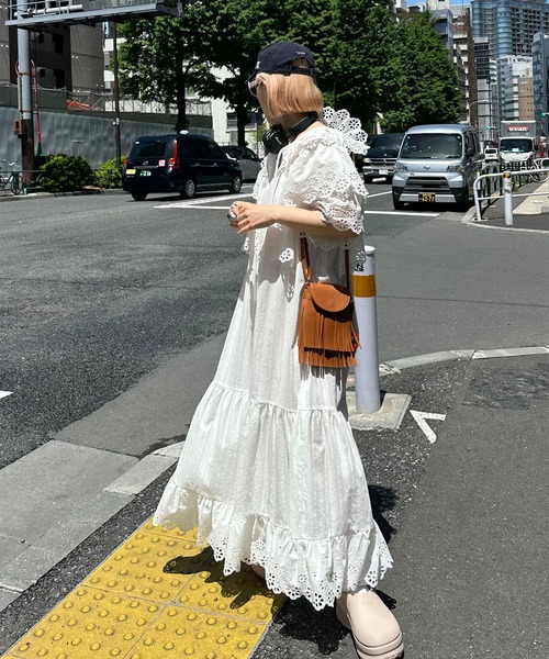 Alley Tokyo（アリートーキョー）の「【Alley select】フリンジミニポシェット（ショルダーバッグ・レディース・ブラック/オフホワイト/ブラウン/キャメル・FREE）」の13枚目の写真