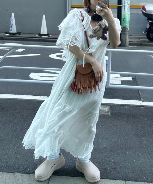 Alley Tokyo（アリートーキョー）の「【Alley select】フリンジミニポシェット（ショルダーバッグ・レディース・ブラック/オフホワイト/ブラウン/キャメル・FREE）」の15枚目の写真
