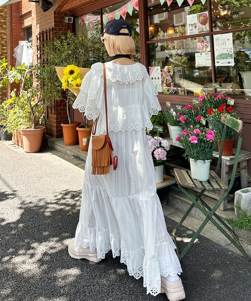 Alley Tokyo（アリートーキョー）の「【Alley select】フリンジミニポシェット（ショルダーバッグ・レディース・ブラック/オフホワイト/ブラウン/キャメル・FREE）」の16枚目の写真