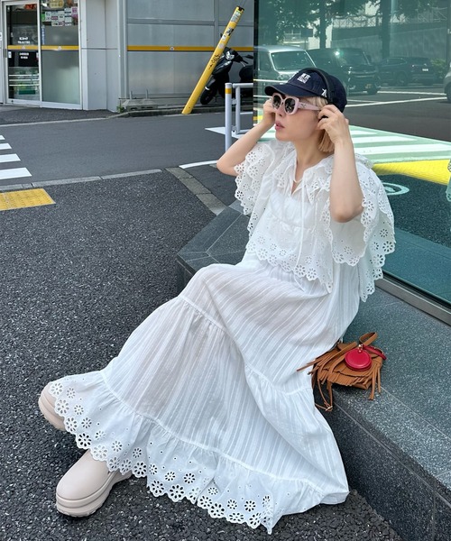 Alley Tokyo（アリートーキョー）の「【Alley select】フリンジミニポシェット（ショルダーバッグ・レディース・ブラック/オフホワイト/ブラウン/キャメル・FREE）」の17枚目の写真
