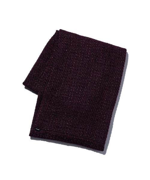 glamb（グラム）の「Hidden Valley Tweed Snood / ヒドゥンバレーツイードスヌード（ネックウォーマー/スヌード・メンズ・ブラック/ワイン・FREE）」の13枚目の写真