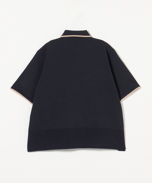UNITED ARROWS ミニマルフリルニット　ブラック UNITED ARROWS ニット セーター ミニマルフリル 5SL レディース