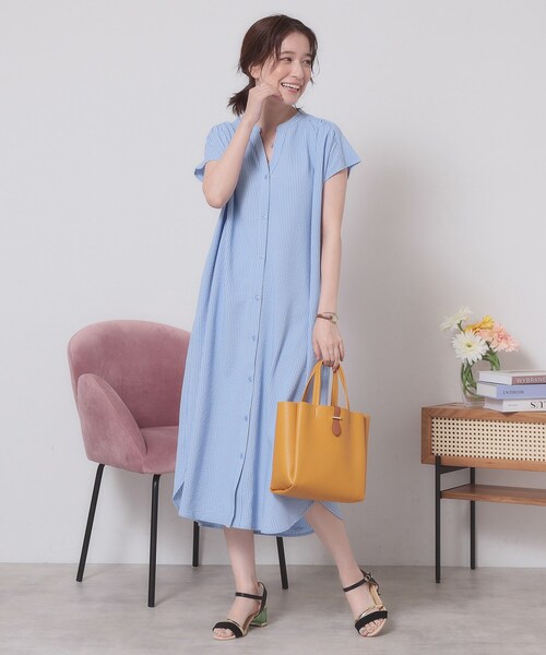 ITS'DEMO（イッツデモ）の「ベルト三層ミニトート（ハンドバッグ・レディース・イエロー/ライトベージュ/ブラック/アイボリー・00）」の22枚目の写真